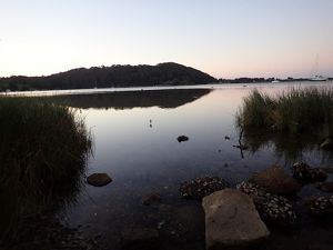 sunset in Wagonga Inlet