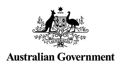 The coat of arms of Australia