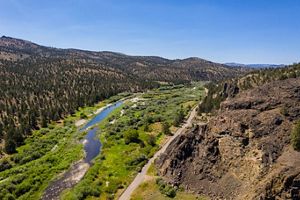 A valley of sagebrush on GI Ranch.