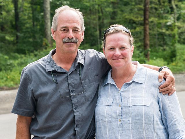 SGCC founding member Bill Mook with coalition project manager Sally McGee.