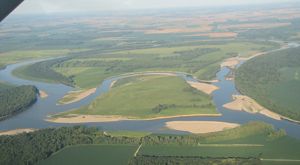 Mackey Island in Posey County
