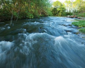 The Blue River at Oka' Yanahli Preserve