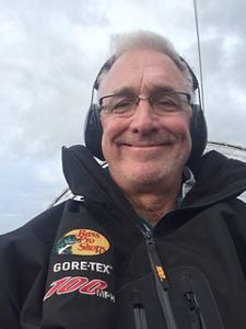 New Hampshire volunteer Bob Larsen.