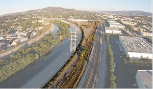 Aerial Image of the Bowtie, looking NW.