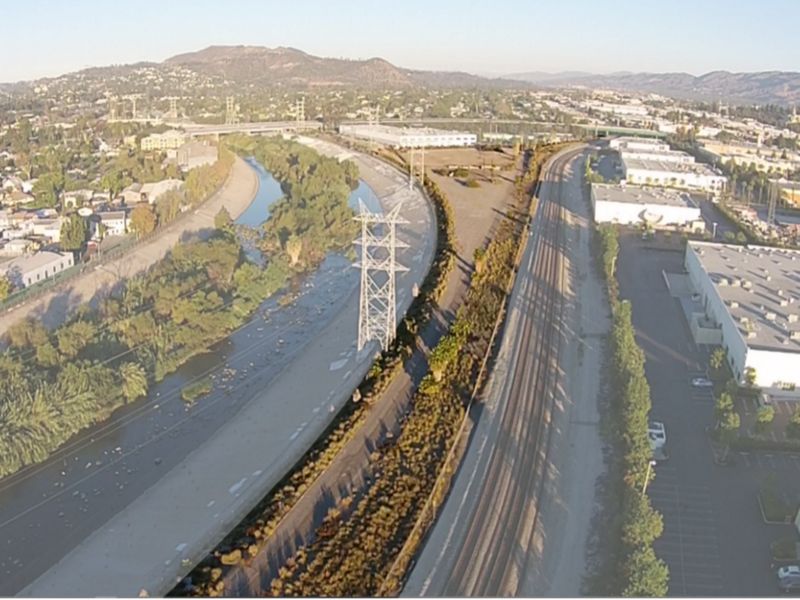 Aerial Image of the Bowtie, looking NW.