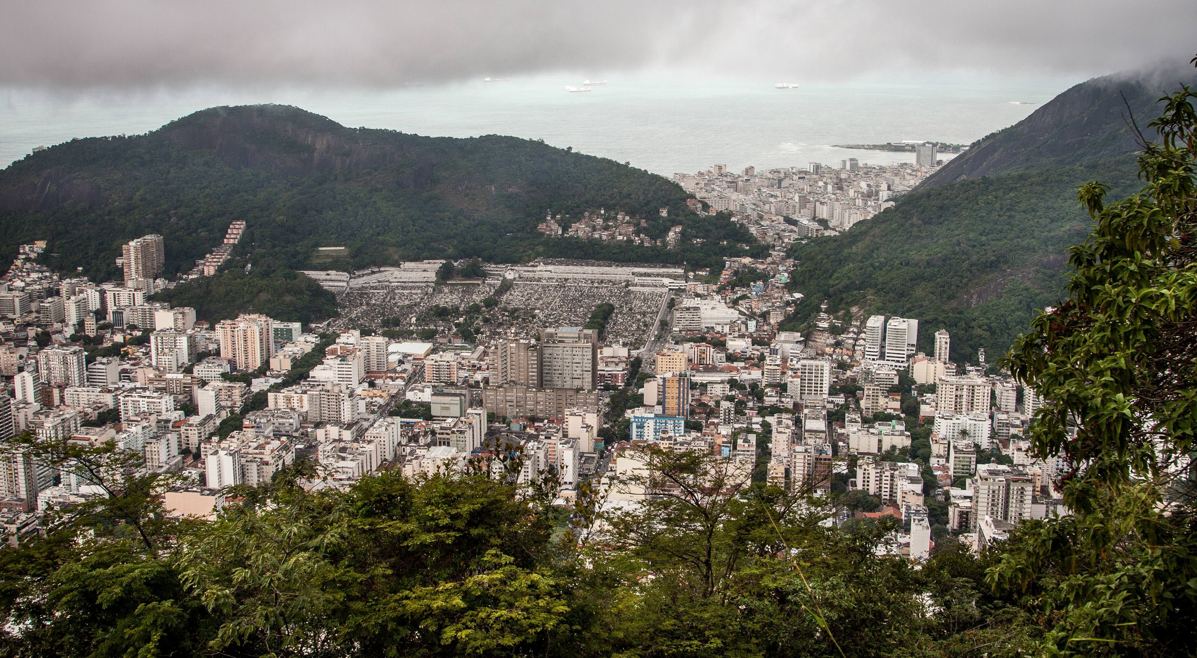 Landscape of Rio de Janeiro, Brazil.  