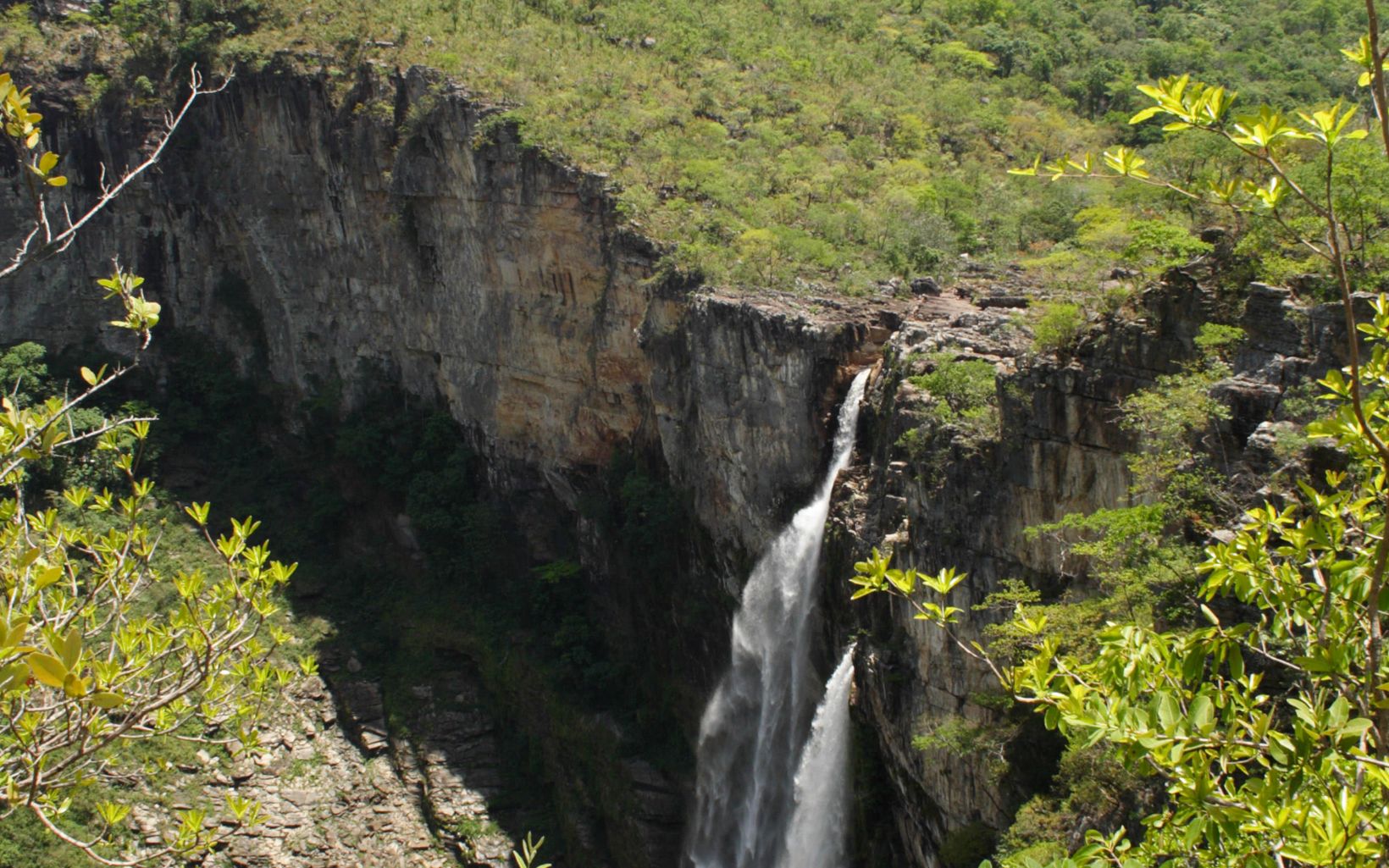 
                
                  Brazil: Rio Preto waterfalls in Chapada dos Veadeiros National Park, Goiás State, Brazil.
                  © Christian Marks
                
              