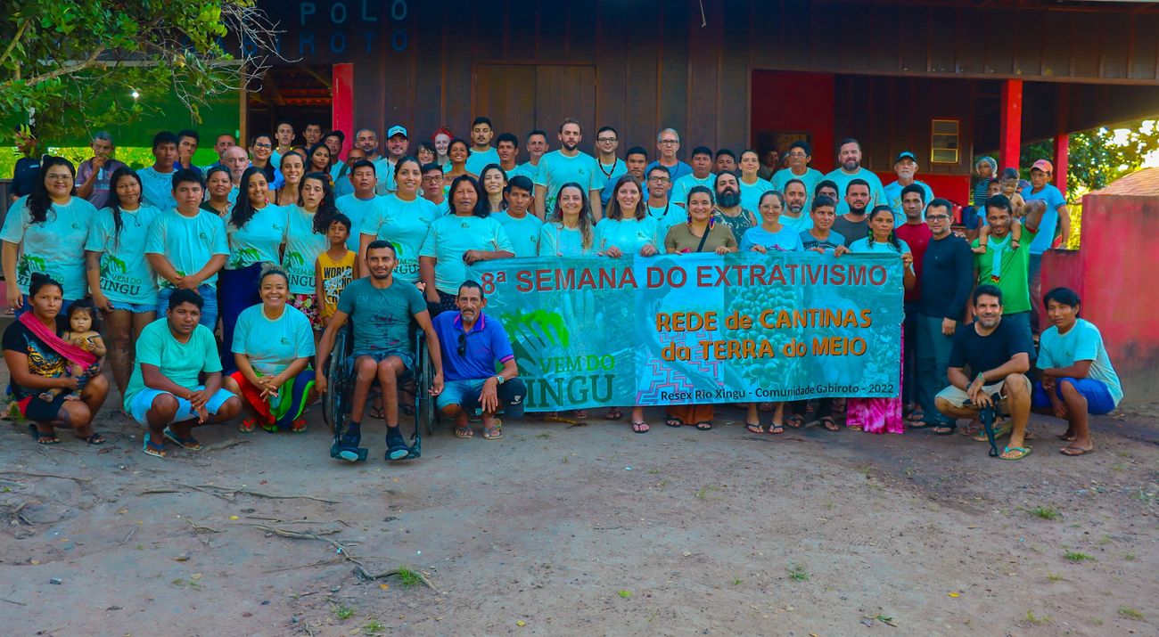 Mais de 100 representantes de 26 comunidades e terras indígenas.