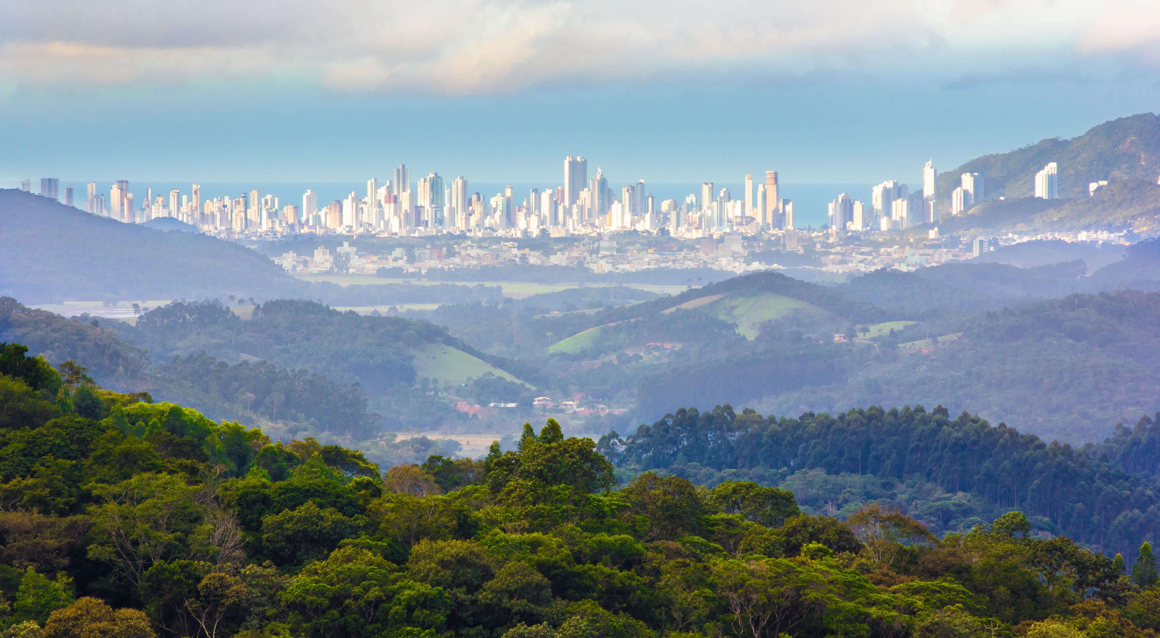 Vista de Balneario Camboriu SC Brasil