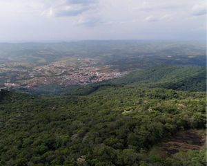 Vista aérea da cidade de Extrema-MG