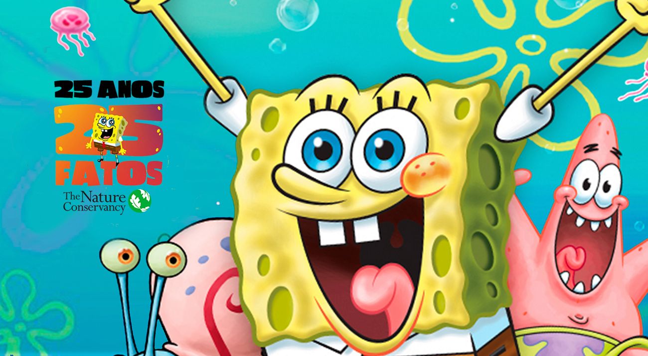 Mergulhe nas profundezas do oceano com Bob Esponja