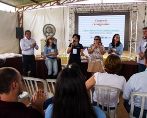 Equipe da TNC e parceiros do projeto Campos do Araguaia no 5º dia de Campo. Mato Grosso.