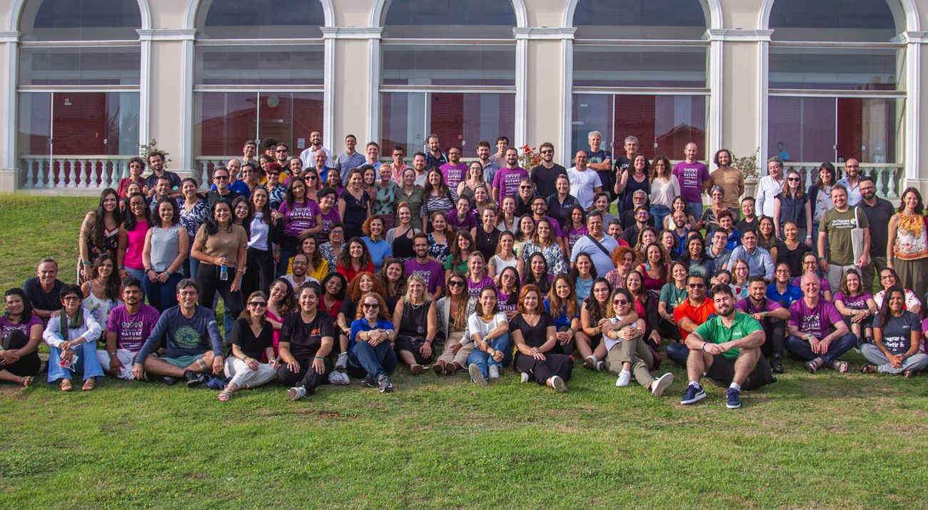Reunião da equipe da TNC Brasil.
