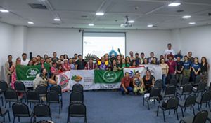 Evento com a equipe de monitoramento do Projeto Redes durante o ATL 2026.