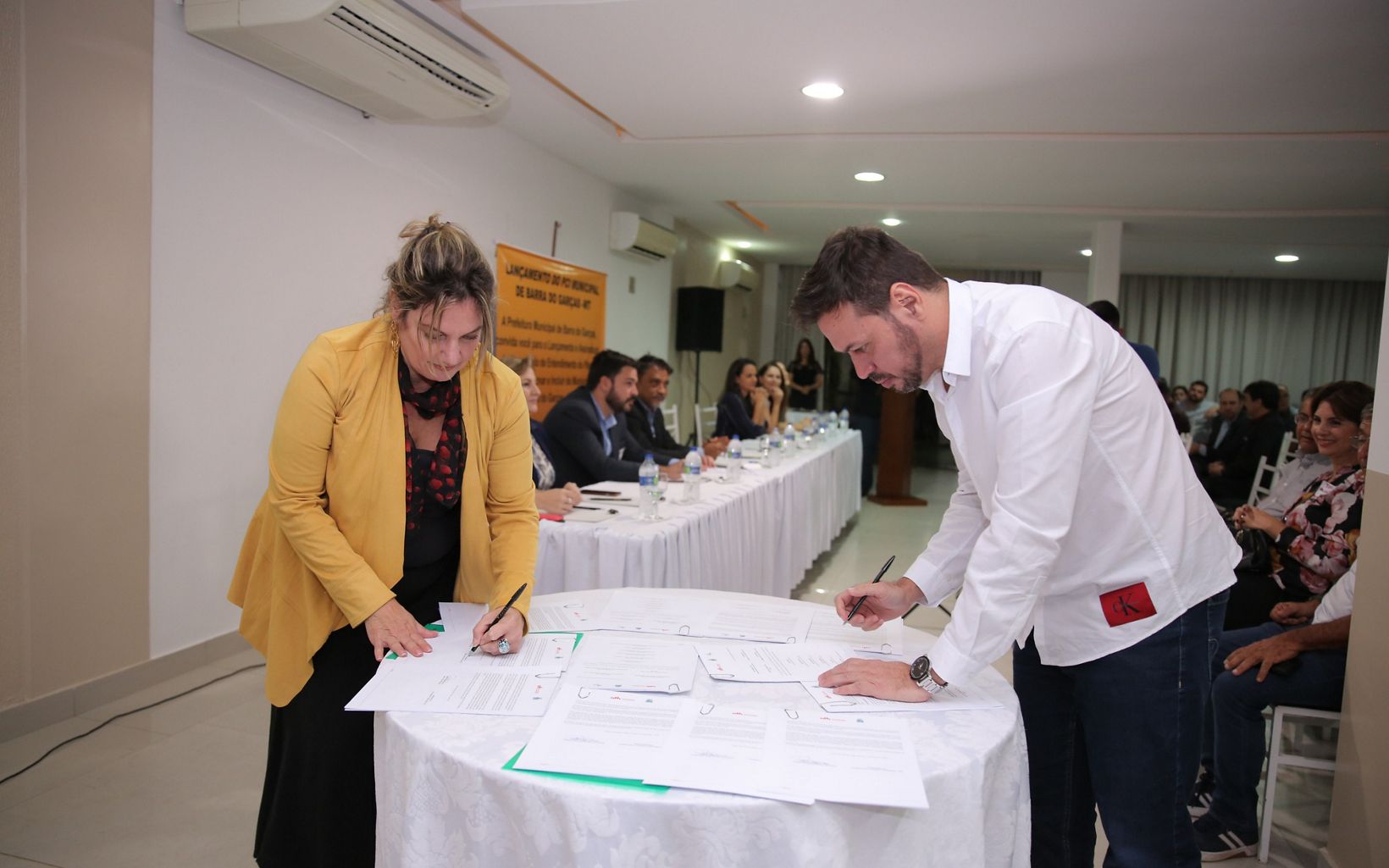 Durante o evento foi assinado o Memorando de entendimento que consolida as parcerias do PCI de Barra do Garças.