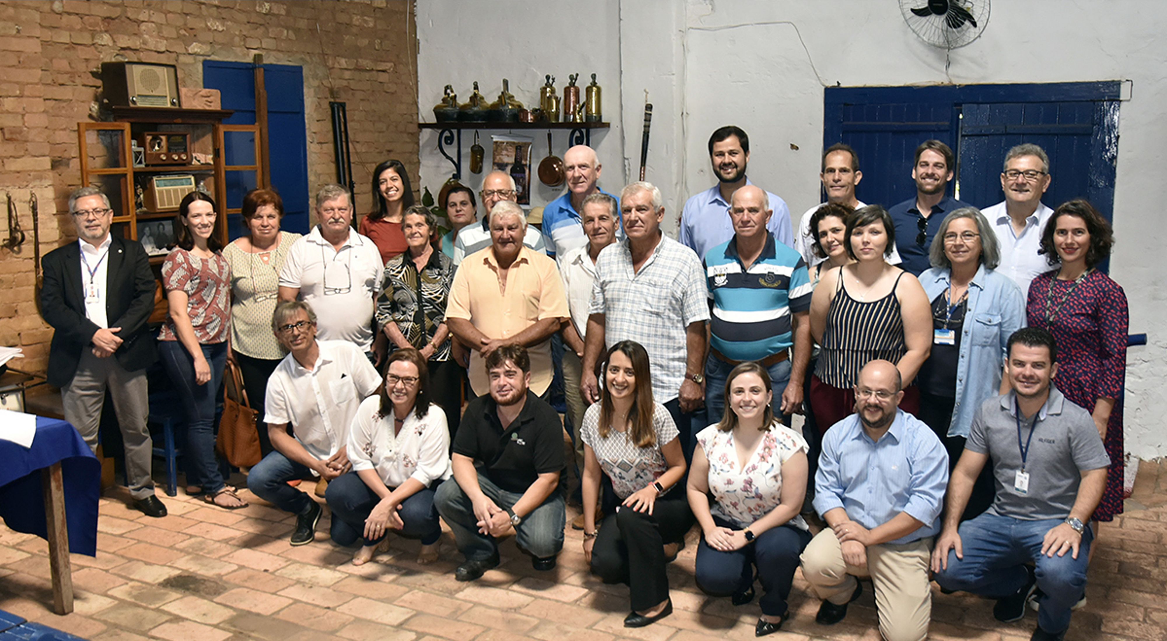 Evento de assinatura dos contratos de Pagamento por Serviços Ambientais com proprietários rurais e parceiros da prefeitura de Jundiaí.