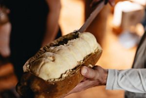 Cacao pulp in pod