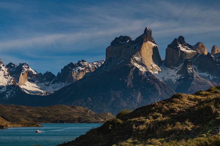 Torres del Paine landscape in Patagonia, Chile