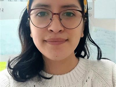 Camila Paredes, asistente administrativa