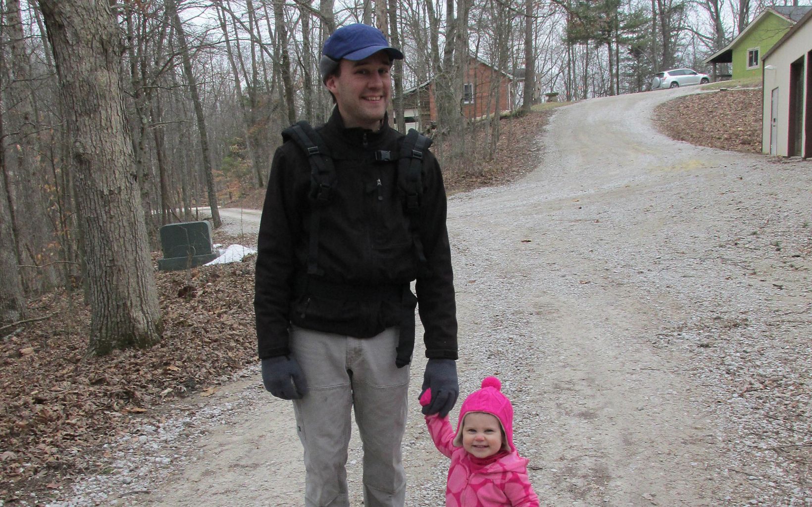 Indiana Chapter forester Chris Neggers and daughter Diana, taken in 2014.                               