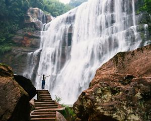 about an hour outside of Chishui city, China.