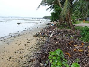 Coastal Erosion in Chuuk, Federated States of Micronesia.