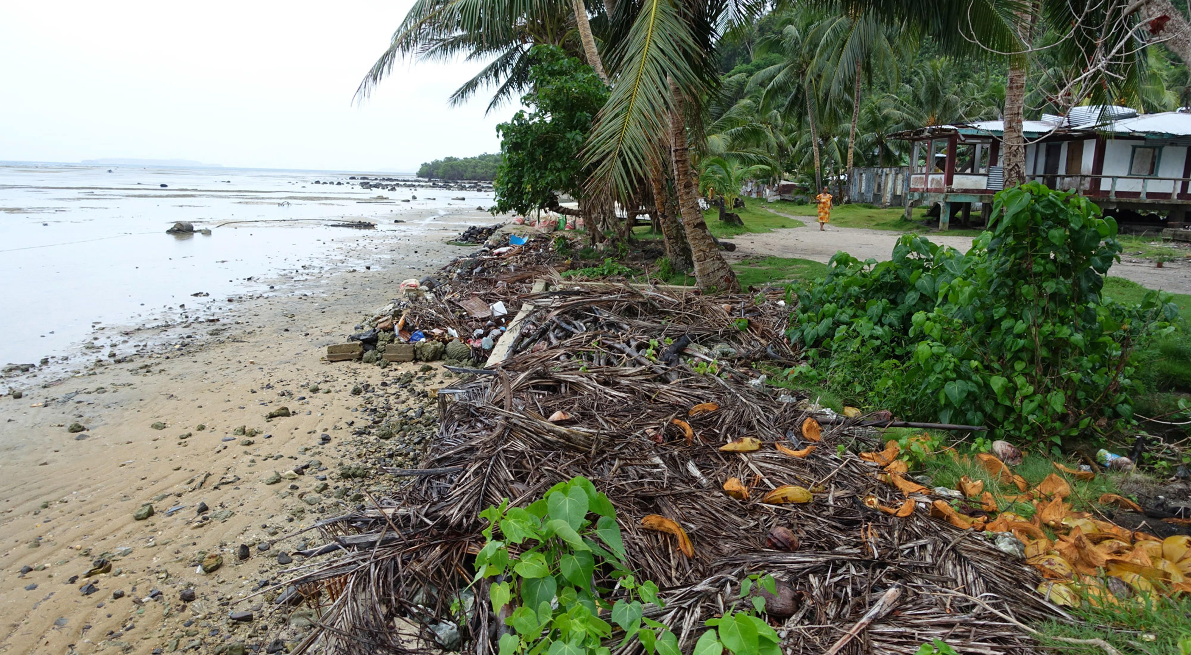 Coastal Erosion in Chuuk, Federated States of Micronesia.