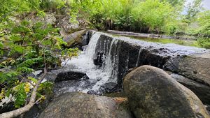 A photo of Cold Brook Dam