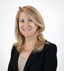 Photo of a smiling woman