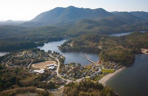 Nature United Canada   Clayoquot Sound VIllage Aerial 