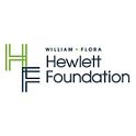  green and black logo for William and Flora Hewelett Foundation 