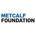  blue and black logo for Metcalf Foundation 