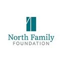 green and gray logo for North Family foundation