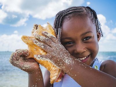 Young girl bahamain.
