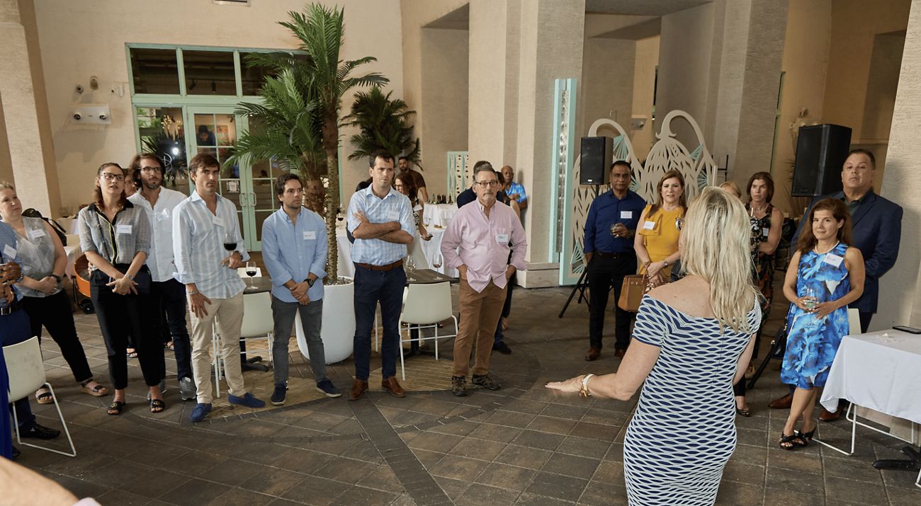 More than two dozen special guests gathered in Coral Gables, Florida, in September for the TNC Caribbean Board’s first “friend-raising” reception.