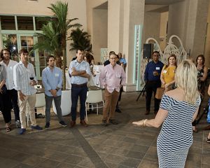 More than two dozen special guests gathered in Coral Gables, Florida, in September for the TNC
Caribbean Board’s first “friend-raising” reception.