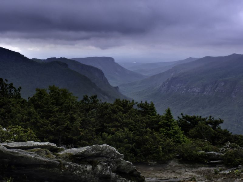 Pisgah National Forest landscape image.