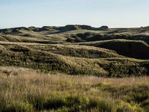 The rolling hills of Four Canyon Preserve in western Oklahoma.