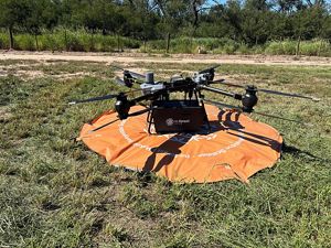 Drone listo para despegar