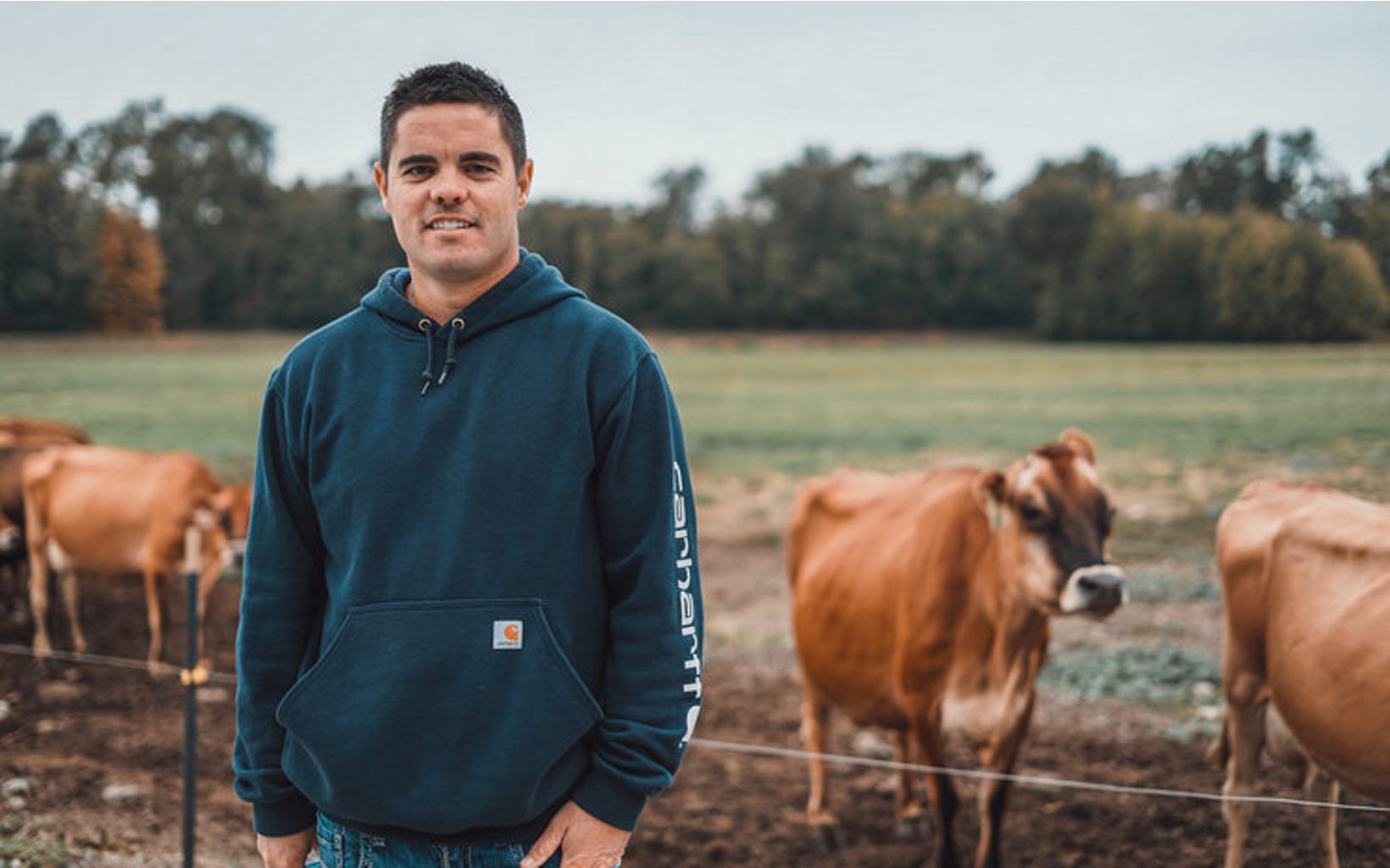 
                
                  RAISING HIS DAIRY FARM TO THE  TOP  Dungeness Valley Creamery isn’t your average dairy. Check out the incredible technological installments the McCarthey family has to help them grow their operation while a
                  © Courtney Baxter/TNC
                
              