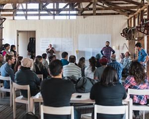 Taller de conservación organizado por TNC y Explora en Patagonia, Chile.