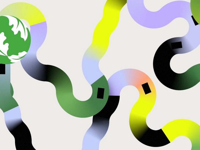 Graphic of a still from carbon markets explainer video.