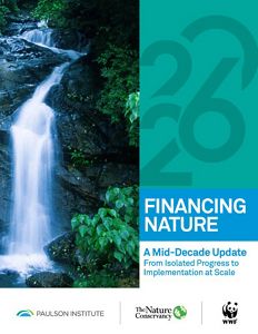 Cover image of Financing Nature Report 2026. 