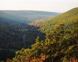 A view of the Finger Lakes region in New York.