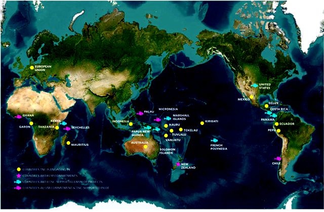 TNC Global Fisheries Map