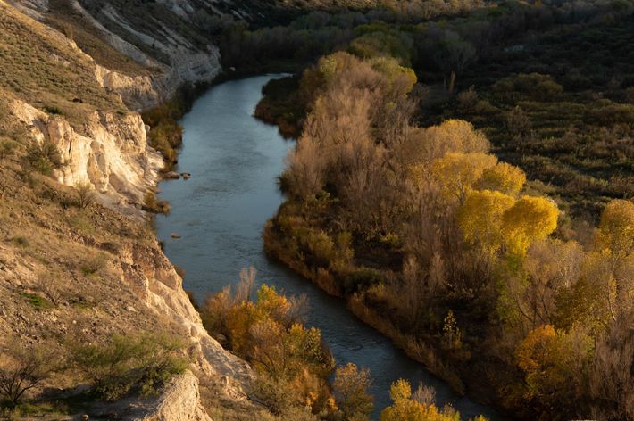 Sunset over the Verde River