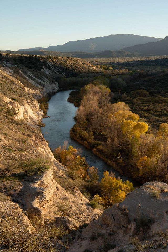 Sunset over the Verde River