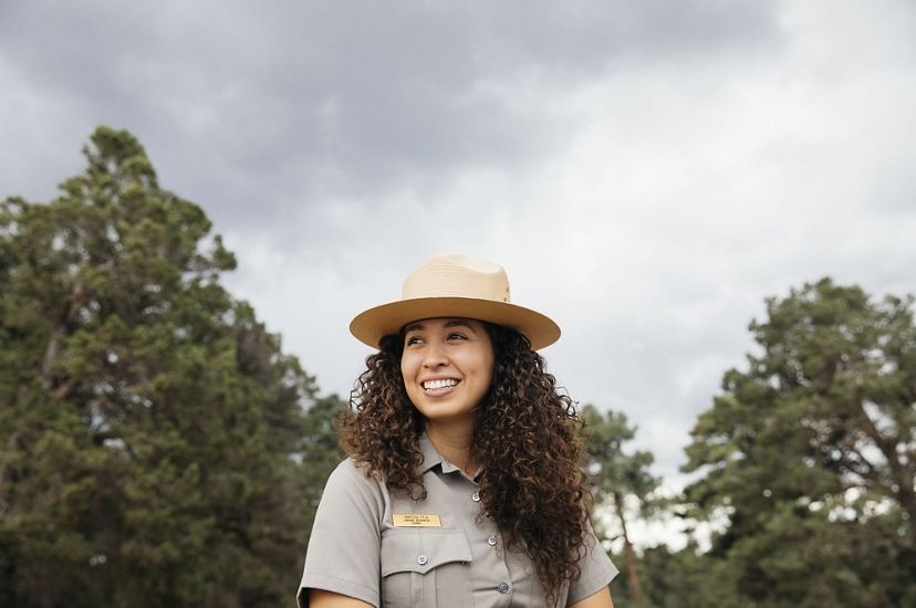 Vanessa Ceja outdoors at Grand Canyon National Park.