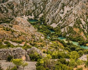 River winding through a rocky valley