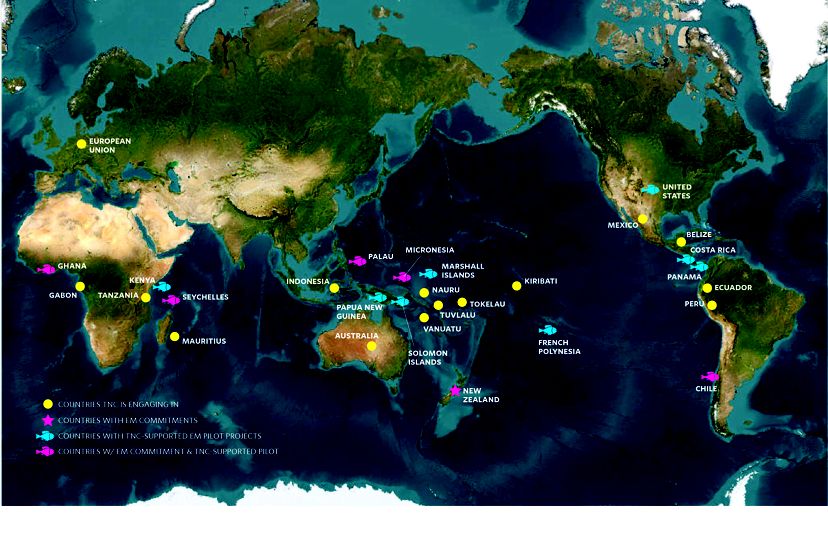 TNC Global Fisheries Map